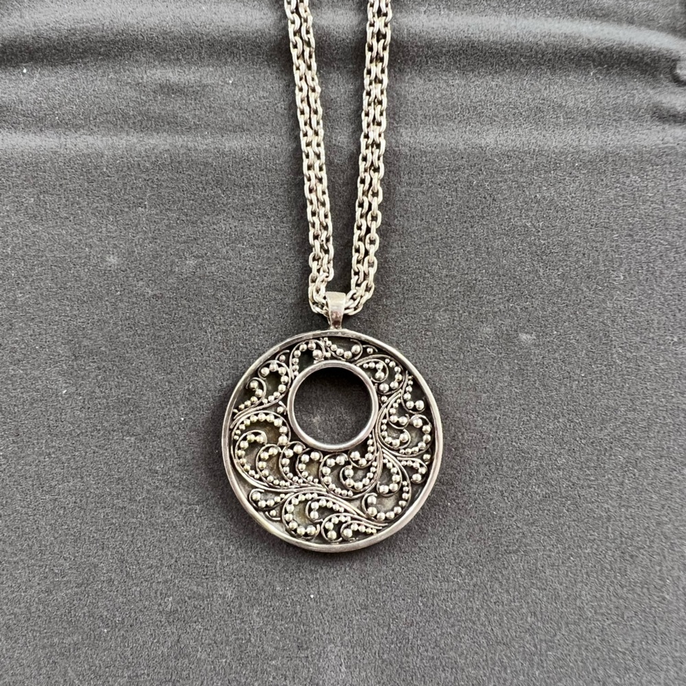 Lois Hill Sterling silver necklace